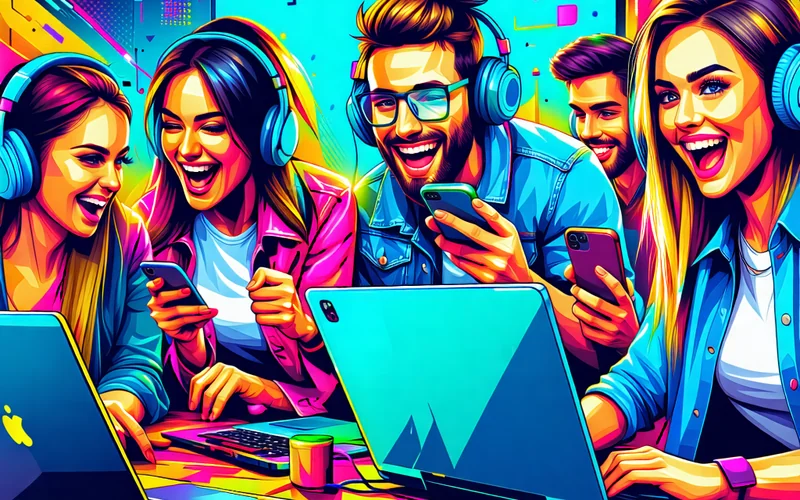 Hình ảnh minh họa tương tác tích cực trong cộng đồng RIKVIP, rik vip, người dùng thảo luận vui vẻ
