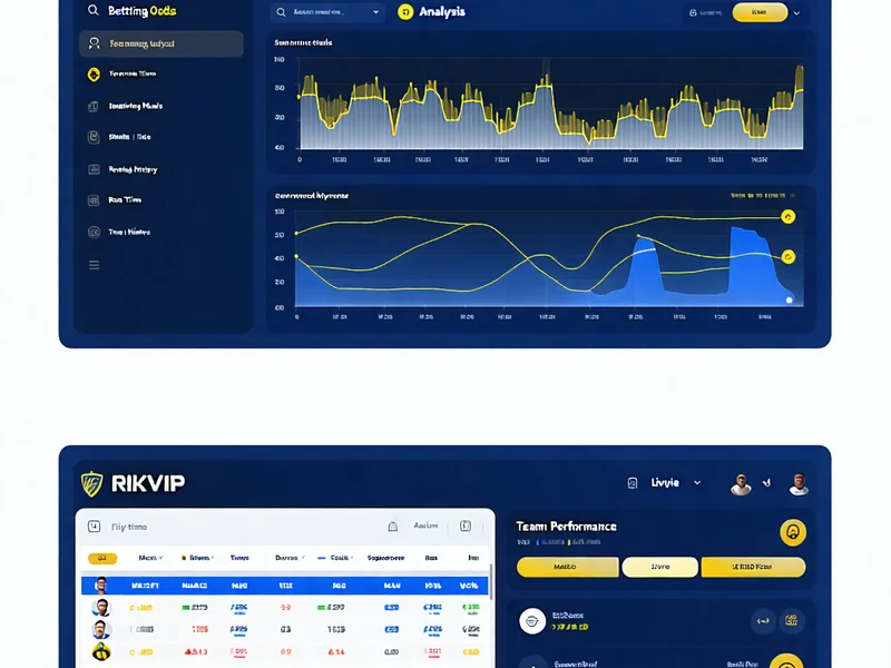 Giao diện phân tích dữ liệu RIKVIP