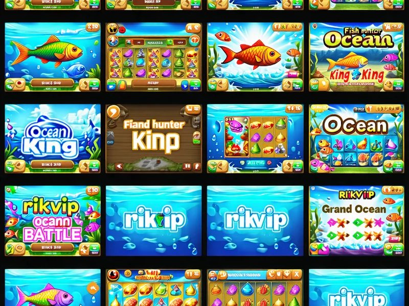 Các loại game bắn cá đa dạng tại RIKVIP