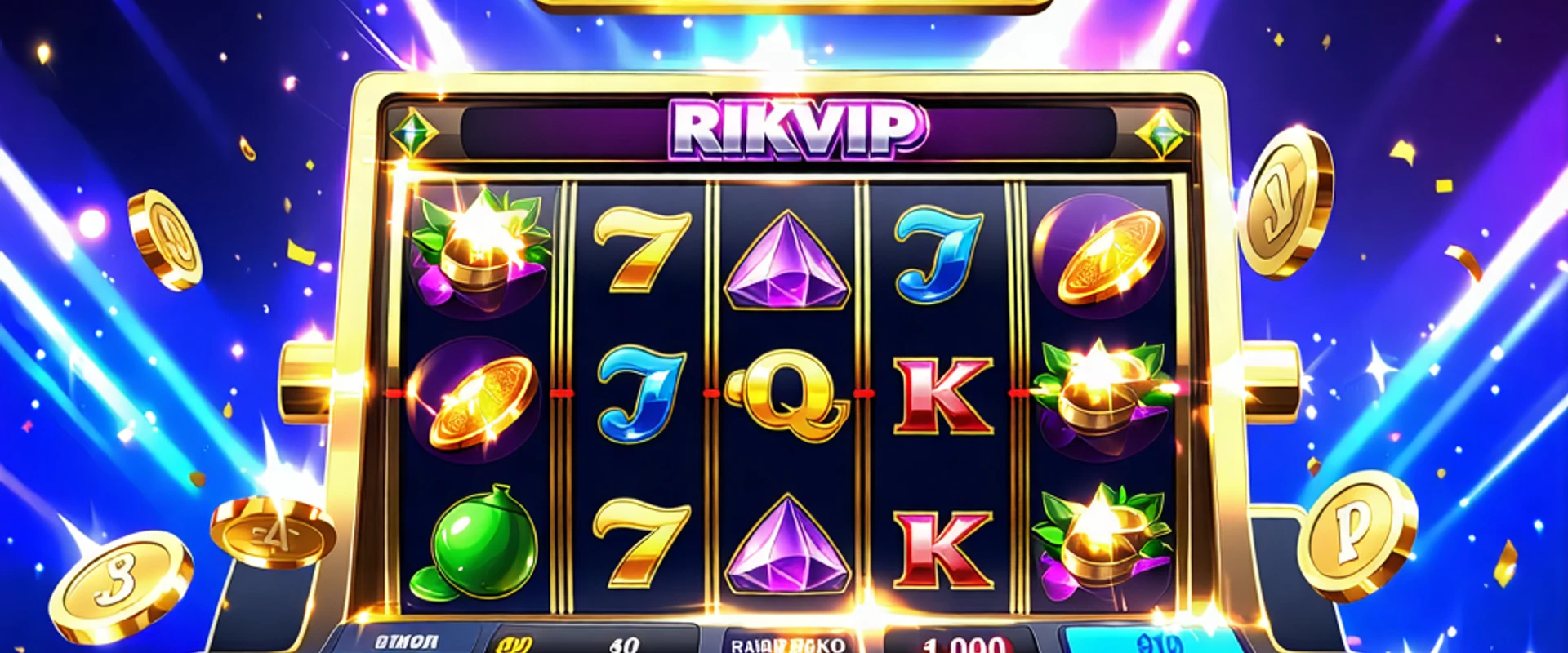 Hình ảnh chính về các trò chơi Jackpot lũy tiến tại RIKVIP, rik vip với giải thưởng lớn và không khí sôi động