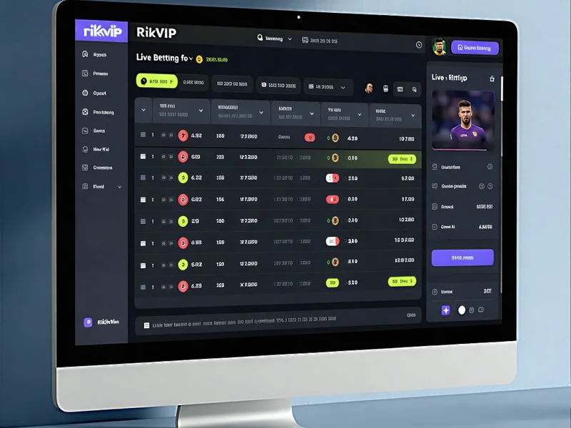 Giao diện cá cược trực tiếp bóng rổ RIKVIP