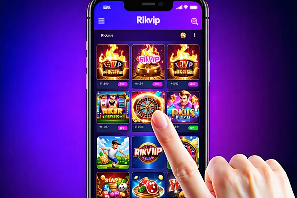 Ứng dụng di động RIKVIP, rik vip cho trải nghiệm game tiện lợi