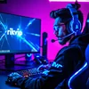 Hình ảnh game thủ chơi eSports, tượng trưng cho cá cược thể thao điện tử