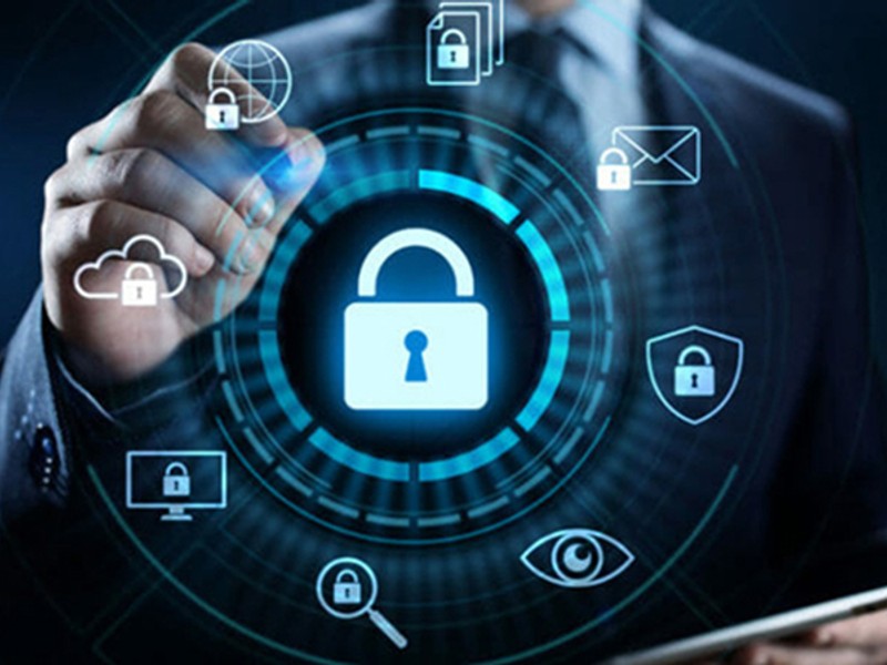 Biểu tượng bảo vệ dữ liệu và quyền riêng tư của người dùng RIKVIP