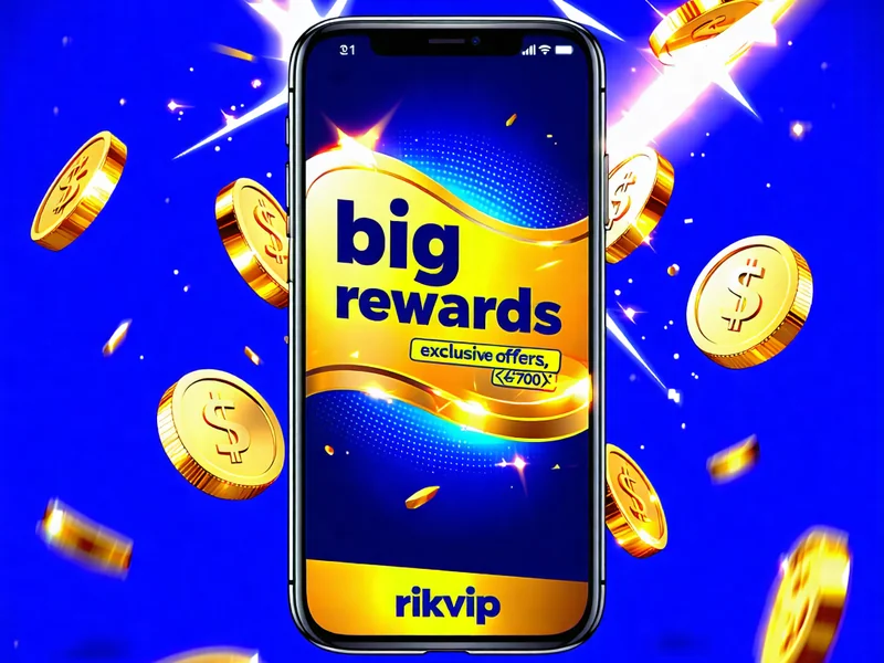 Người dùng đang nhận khuyến mãi trên ứng dụng RIKVIP