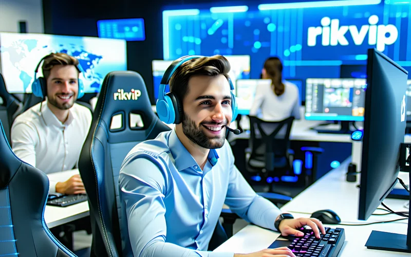 Hình ảnh đội ngũ hỗ trợ khách hàng VIP chuyên nghiệp của RIKVIP, rik vip